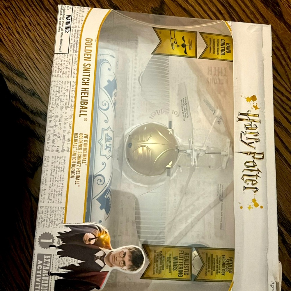 Harry Potter golden snitch heliball